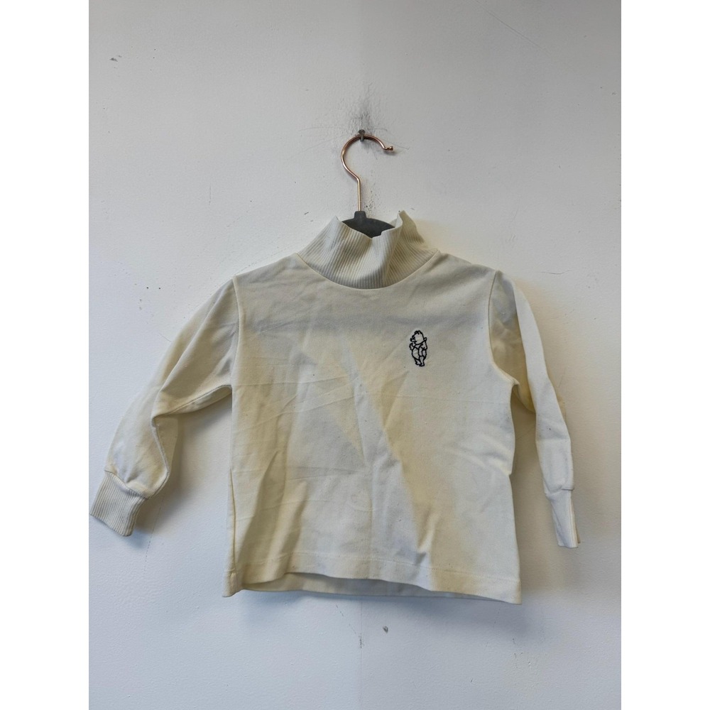Vintage Sears Winnie The Pooh Shirt Toddler 2T Turtleneck Long Sleeve 70s 80s‎